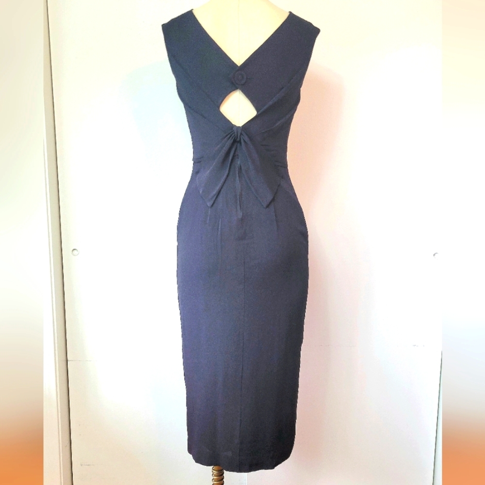 VTG Lanz Originals black cocktail dress - Picture 7 of 17